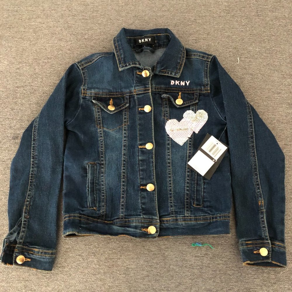 Kids Size 6 DKNY Jean Jacket